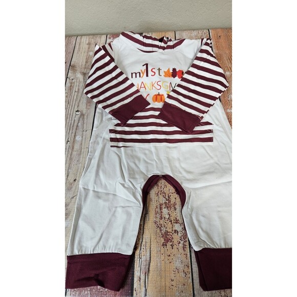 My First Thanksgiving Outfit Boy/Girl Bodysuit - Picture 2 of 6
